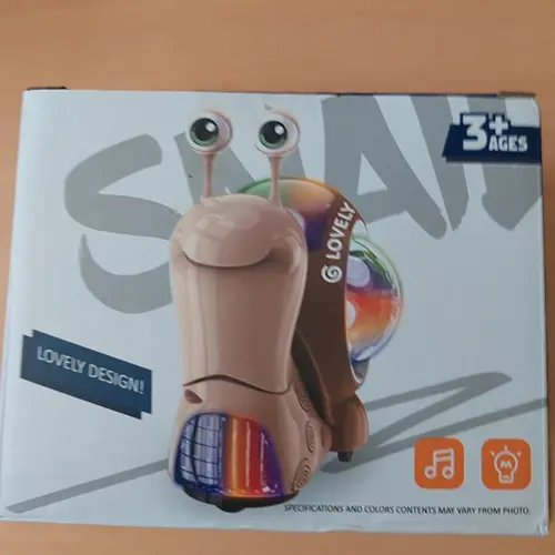Foto dell’avviso ufficiale: Shantou runshuo toys cO. LTD Snail run fast Lumaca giocattolo — rischio: Ustioni & Rischio chimico