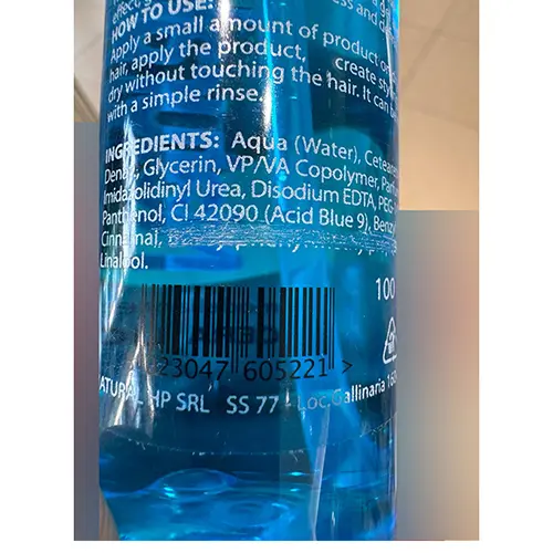 Photo de l’avis officiel: Natural HP Cera liquida Cire à cheveux — risque: Risque chimique