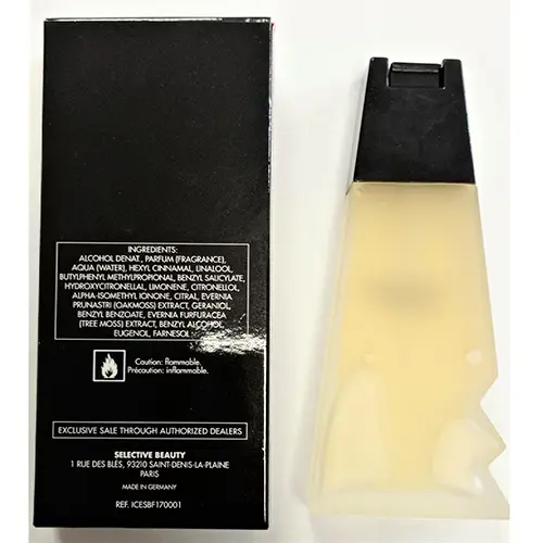 Photo de l’avis officiel: Iceberg Eau de toilette — risque: Risque chimique