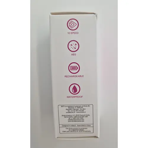 Foto dell’avviso ufficiale: BGT Rechargeable Bullet Pink Giocattoli del sesso — rischio: Rischio chimico & Ambiente