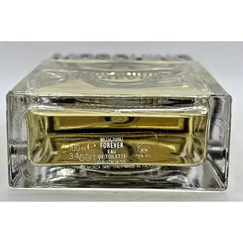 Photo de l’avis officiel: Moschino Moschino Forever Eau de toilette — risque: Risque chimique