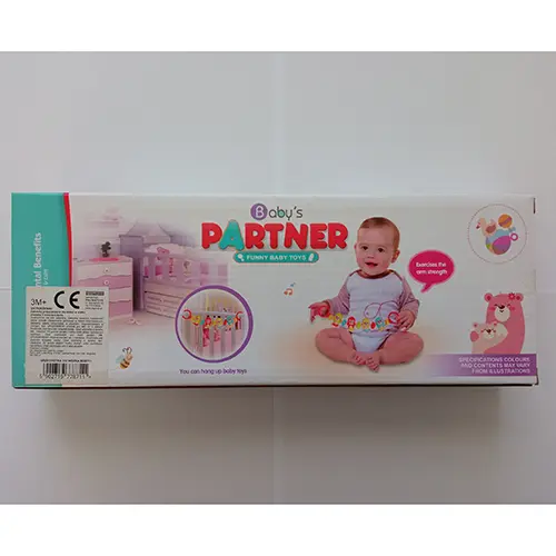 Photo from the official notice: Zheng he Toys Baby's PARTNER toy rattle — choking risk