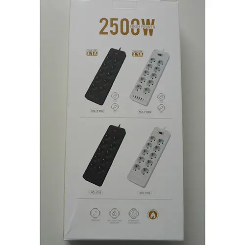 Foto do aviso oficial: HITRENDS, PABANCE POWER-SOCKET 2500W Cabo de extensão — risco: Choque elétrico