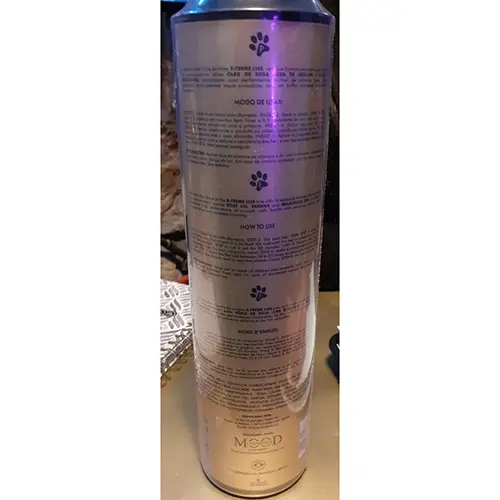 Foto dell’avviso ufficiale: MOOD COSMETICS X-TREME SILVER ANTI FRIZZ MASK Crema per capelli — rischio: Rischio chimico