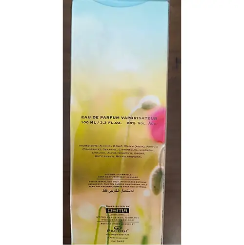 Photo de l’avis officiel: Black Onyx Springtime Flowers Parfum — risque: Risque chimique (SR/01709/25)