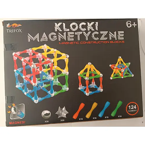 Photo de l’avis officiel: TRIFOX Klocki magnetyczne Jouet magnétique — risque: Blessures