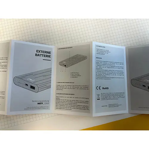 Photo de l’avis officiel: Misty POWER BANK Powerbank — risque: Brûlures & Incendie