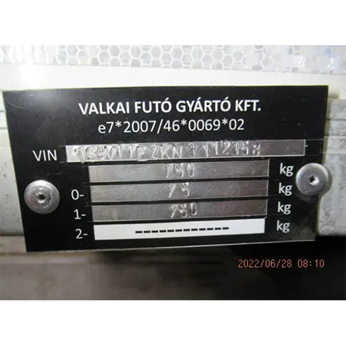 Foto dell’avviso ufficiale: VALKAI VALKAI 11 livestock carrier Vettore per bestiame — rischio: Lesioni
