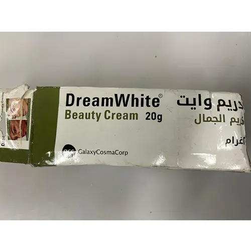 Foto dell’avviso ufficiale: GalaxyCosmaCorp DreamWhite Beauty Cream Crema schiarente per la pelle — rischio: Rischio chimico