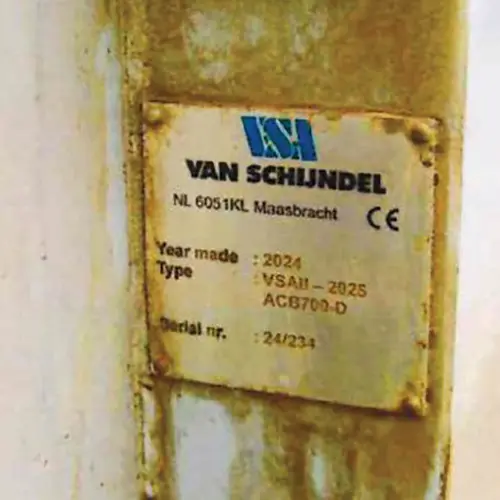 Photo de l’avis officiel: Van Schijndel Maasbracht B.V. Véhicule de collecte des déchets — risque: Blessures