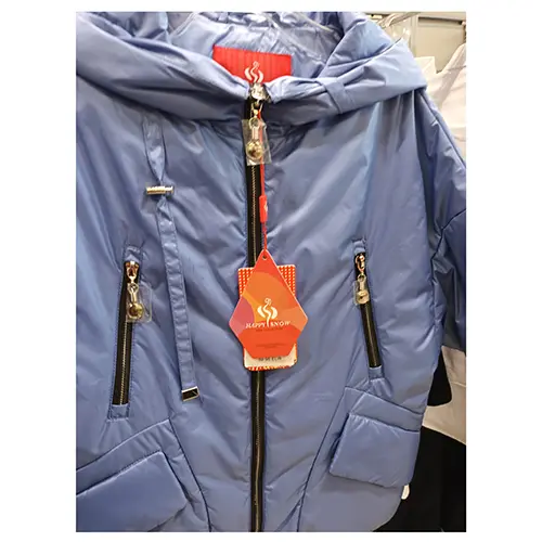 Photo from the official notice: Happy Snow children's jacket — strangulation risk