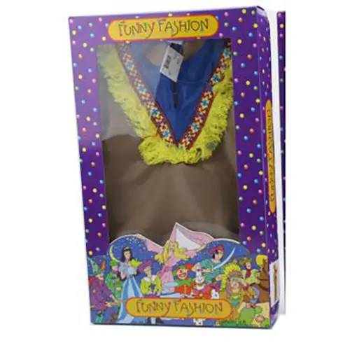 Photo from the official notice: Funny Fashion Déguisement INDIEN fancy-dress costume — injuries risk