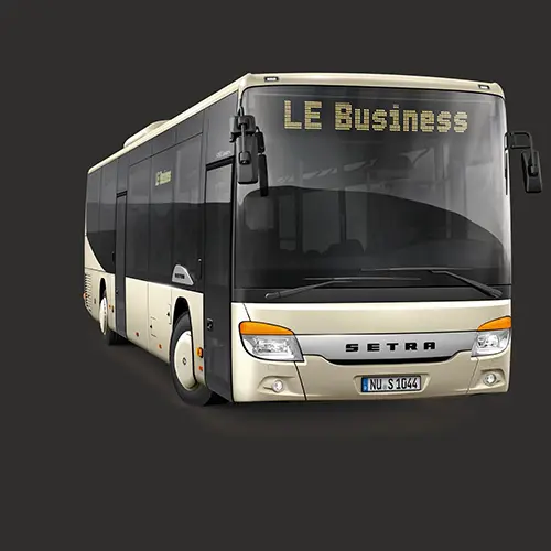 Photo de l’avis officiel: Setra CC 500, TC 500, MC 400 (LE) Bus — risque: Blessures