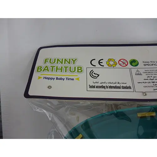 Photo de l’avis officiel: Funny Bathtub Jouet en plastique — risque: Risque chimique