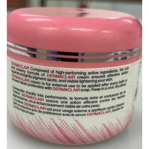 Foto aus der offiziellen Meldung: Nova Atlas Advanced dermatology with "c" complex Hautaufhellungscreme — Risiko: Chemikalie