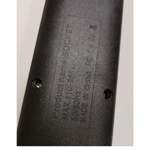 Foto do aviso oficial: Meilepai / facaio FAC-Power Strip Black (SOCKET) Chumbo da extensão — risco: Choque elétrico