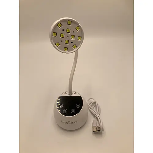 Photo from the official notice: UV LED nail lamp — environment risk