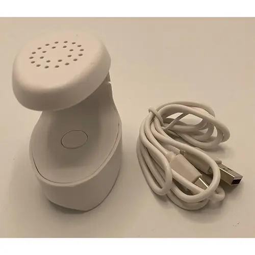 Photo from the official notice: Mini UV LED lamp — environment risk