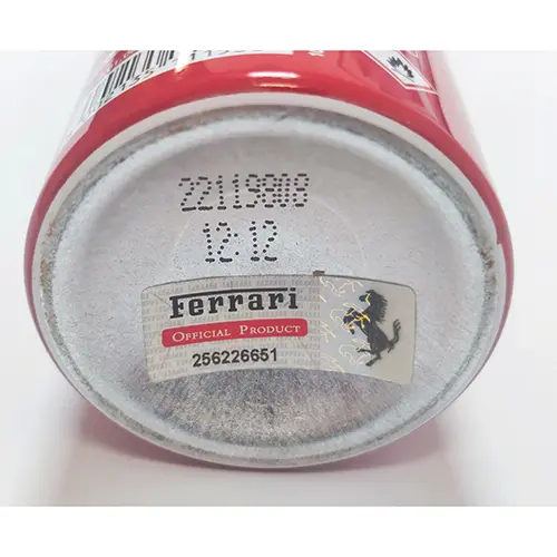 Photo de l’avis officiel: SCUDERIA FERRARI RED Déodorant — risque: Risque chimique