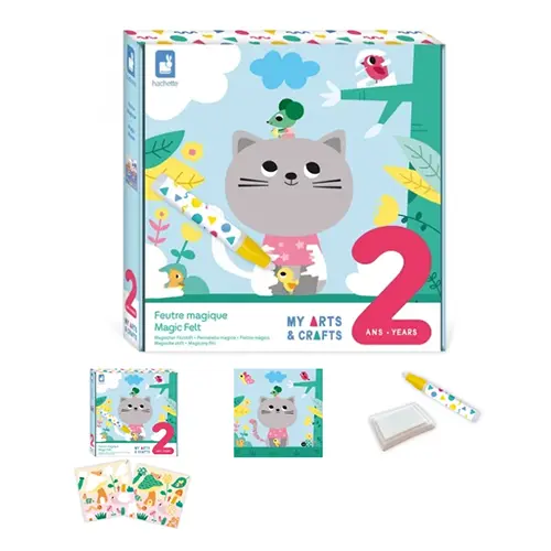 Foto dell’avviso ufficiale: Hachette - Janod Feutre magic My Arts &amp; Crafts Set da colorare — rischio: Ostruzione delle vie aeree
