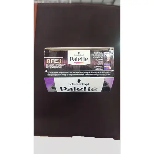 Foto uit de officiële melding: Schwarzkopf Palette INTENSIVE COLORCREME Haarverf — risico: Chemische risico's (SR/01956/25)