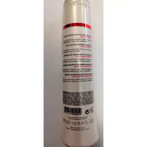 Photo de l’avis officiel: Collistar Shampoo modellante elasticizzante Shampooing — risque: Risque chimique