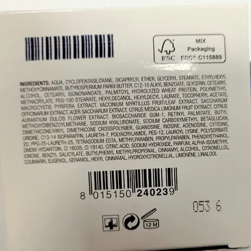Foto dell’avviso ufficiale: Collistar Crema ultra-rigenerante antirughe Crema viso — rischio: Rischio chimico