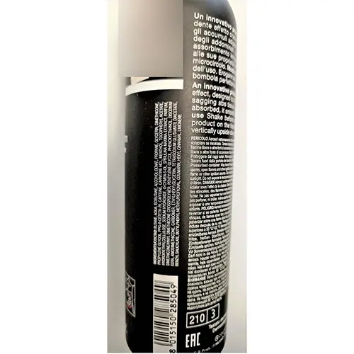 Photo from the official notice: Collistar Trattamento intensivo addominali scolpiti body mousse — chemical risk