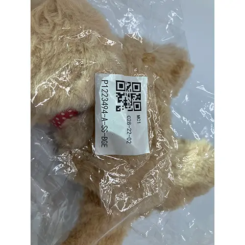 Foto dell’avviso ufficiale: Cane giocattolo a batteria — rischio: Ambiente (SR/01989/25)