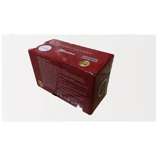 Foto do aviso oficial: lampki choinkowe Corrente de iluminação — risco: Choque elétrico (SR/02083/25)