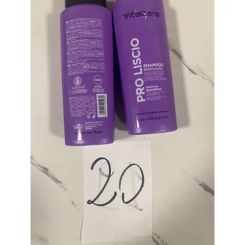 Photo de l’avis officiel: Vitalcare Pro Liscio Shampooing — risque: Risque chimique