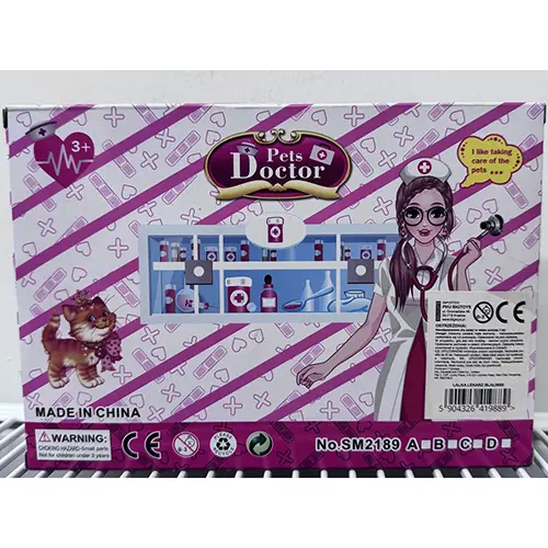 Foto dell’avviso ufficiale: Pets Doctor Set di bambole in plastica — rischio: Rischio chimico