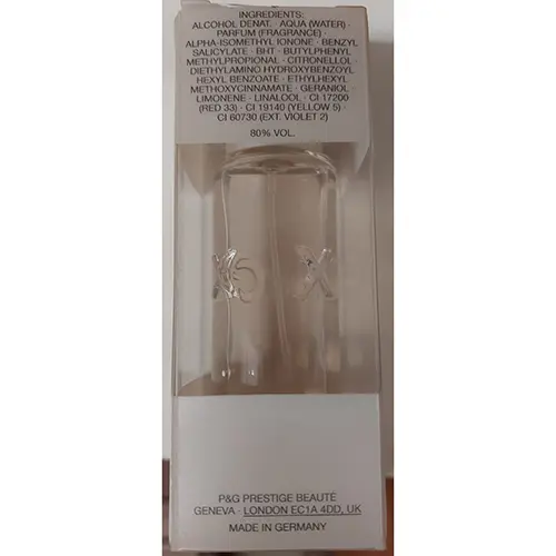 Photo de l’avis officiel: MEXX Magnetic Woman Eau de toilette — risque: Risque chimique (SR/02061/25)
