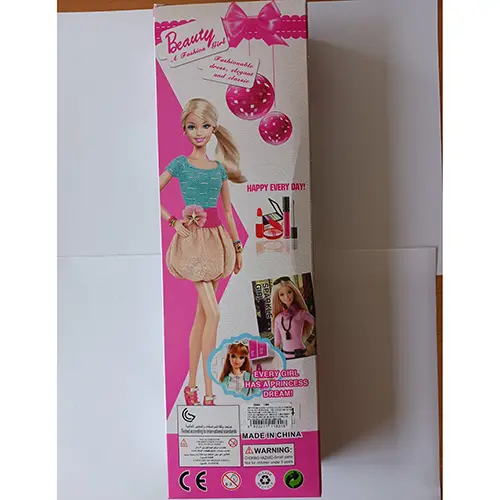 Photo de l’avis officiel: CHARM Beauty Poupée en plastique — risque: Risque chimique (SR/02066/25)