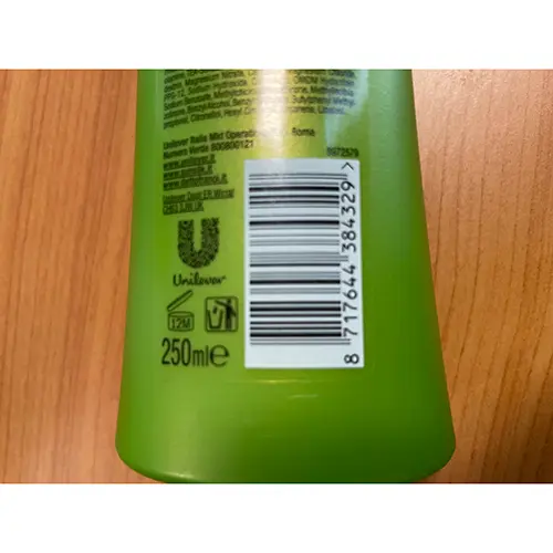 Photo de l’avis officiel: Sunsilk Sciolti &amp; Fluenti Shampooing — risque: Risque chimique