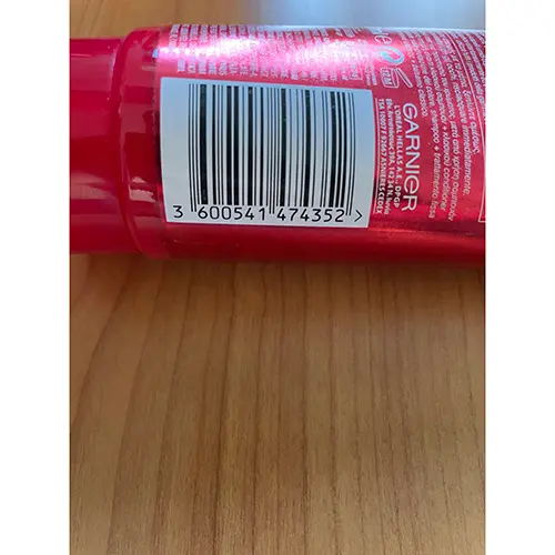 Photo de l’avis officiel: Garnier Fructis color resist Crème pour les cheveux — risque: Risque chimique