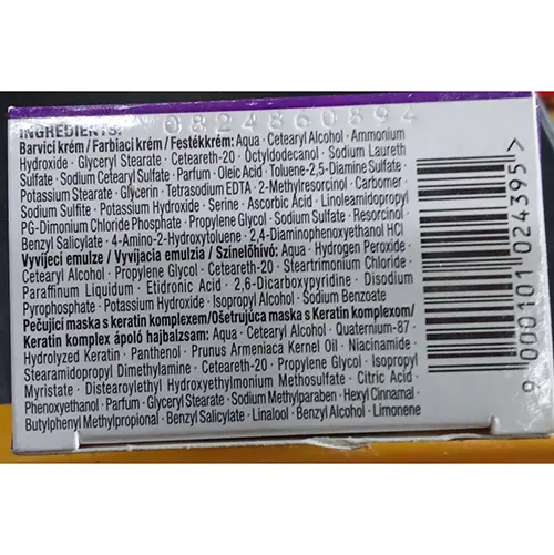 Foto dell’avviso ufficiale: Schwarzkopf &amp; Henkel INTENSIVE COLOR CREME Tintura per capelli — rischio: Rischio chimico