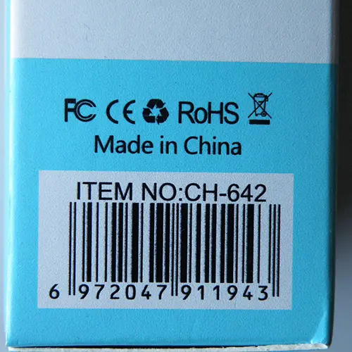 Photo de l’avis officiel: TREQA FAST CHARGER Chargeur USB — risque: Choc électrique (OR/00090/25)