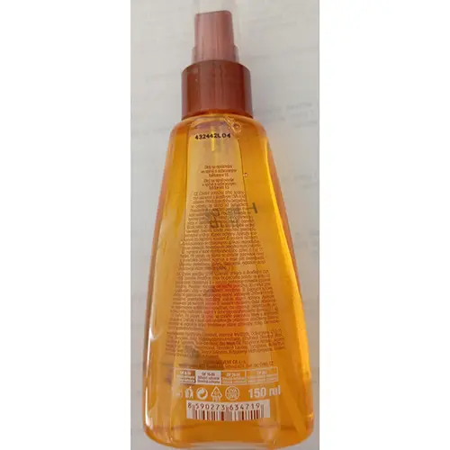 Foto dell’avviso ufficiale: Helios Herb Suntan Oil Bronze SPF 15 Olio per la protezione solare — rischio: Rischio chimico