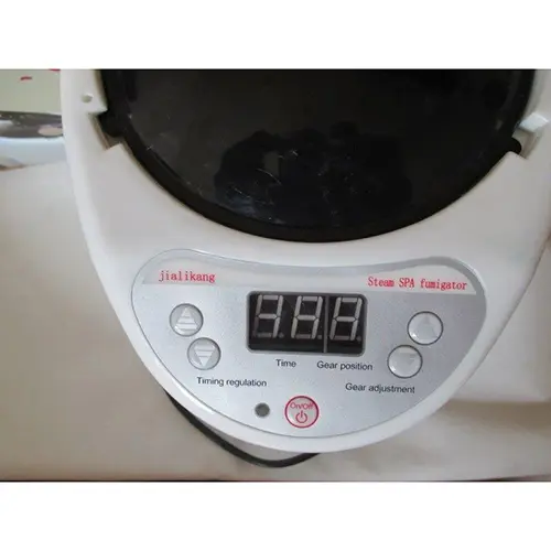 Photo de l’avis officiel: Sauna à vapeur — risque: Choc électrique