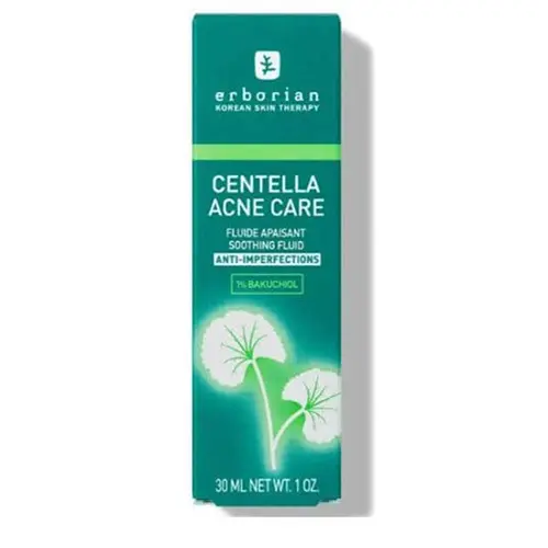 Photo from the official notice: Erborian Fluide apaisant anti-imperfections Centella Acne Care face cream — chemical risk
