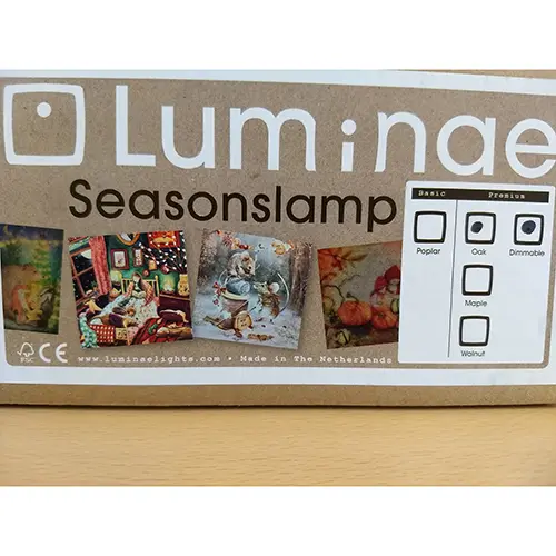 Foto do aviso oficial: Luminae Seasonslamp / Saisonlampe Lâmpada — risco: Choque elétrico