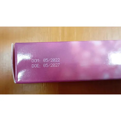 Photo de l’avis officiel: Yabi Cosmetics Veqgade Crystal Pink Parfum — risque: Risque chimique