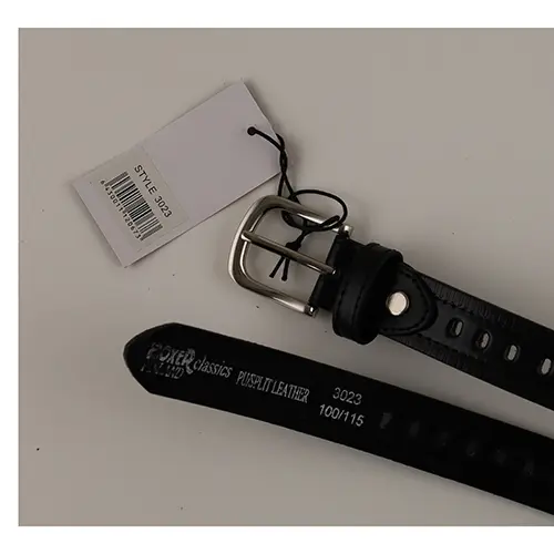 Photo de l’avis officiel: Boxer Finland classics PU/Split Leather Ceinture en cuir — risque: Risque chimique