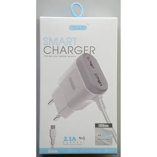 Photo de l’avis officiel: EZRA Smart Charger Chargeur USB — risque: Choc électrique