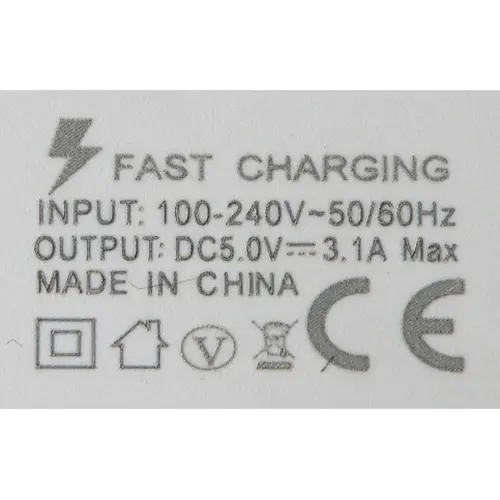 Photo de l’avis officiel: ORIGINAL HIGH SPEED SOCKET STAND CHARGER Chargeur USB — risque: Choc électrique