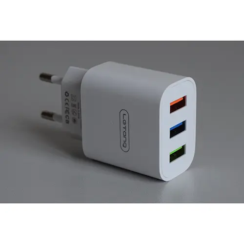Foto dell’avviso ufficiale: Letang 2.4A EUROPEAN SMART CHARGER Caricabatterie USB — rischio: Scossa elettrica