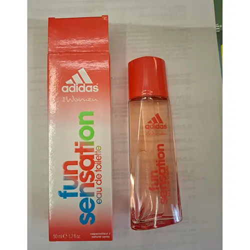 Photo de l’avis officiel: Adidas Fun sensation Eau de toilette — risque: Risque chimique