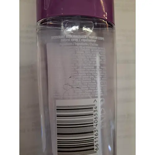Foto dell’avviso ufficiale: Adidas Natural vitality Eau de toilette — rischio: Rischio chimico (SR/02184/25)