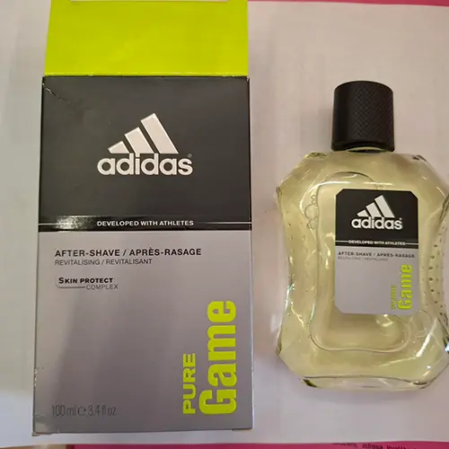Foto dell’avviso ufficiale: Adidas Pure Game Dopobarba — rischio: Rischio chimico (SR/02256/25)
